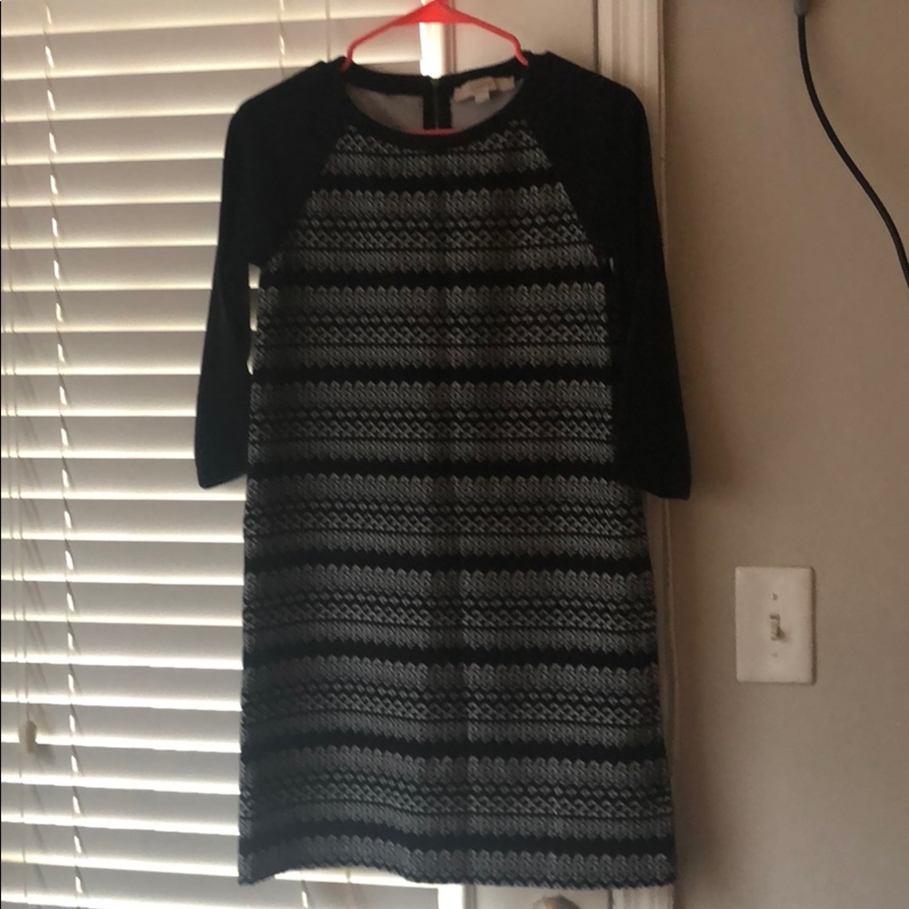 Black & White Sweater dress